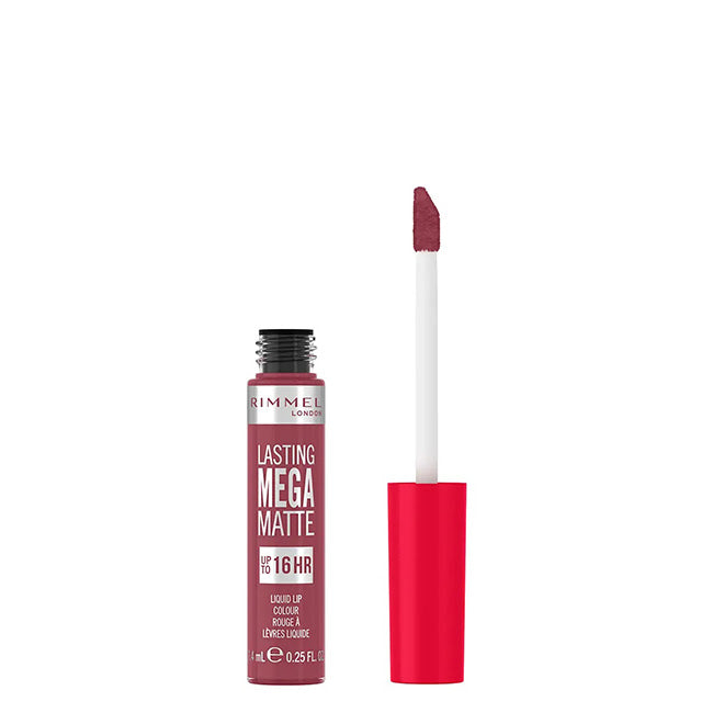 Rimmel London Lasting Mega Matte Batom Líquido Cor 900 Ravishing Rose 7,4ml