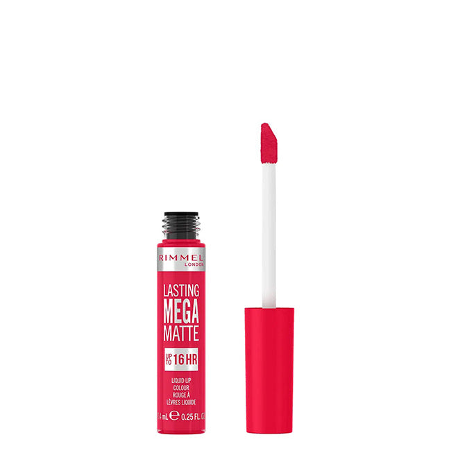 Rimmel London Lasting Mega Matte Batom Líquido Cor 910 Fuchsia Flush 7,4ml
