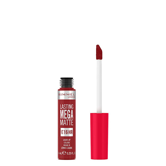 Rimmel London Lasting Mega Matte Batom Líquido Cor 930 Ruby Passion 7.4ml