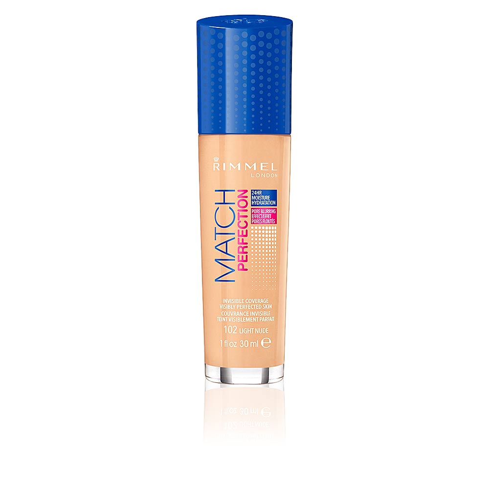 Rimmel London Match Perfection Base Cor 102 Light Nude