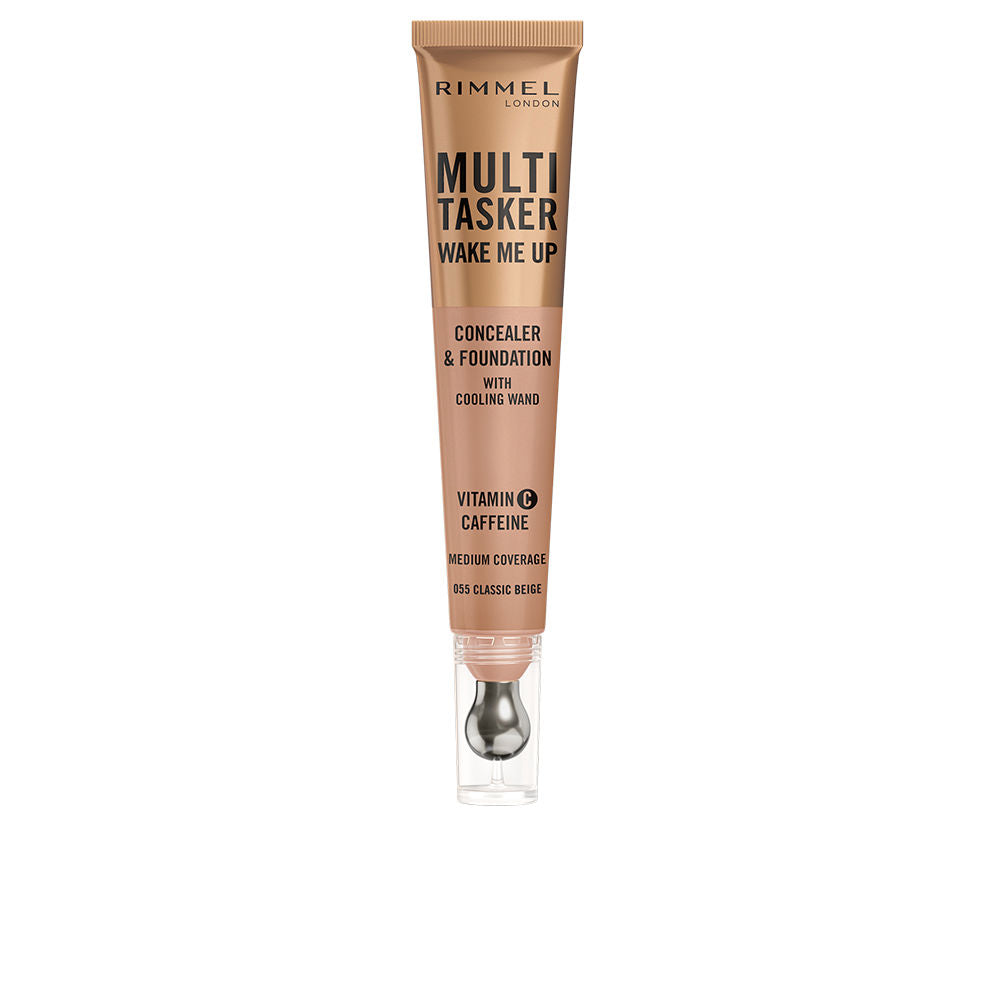 Rimmel London Multitasker Wake Me Up Concealer And Foundation Color Classic Beige 20ml