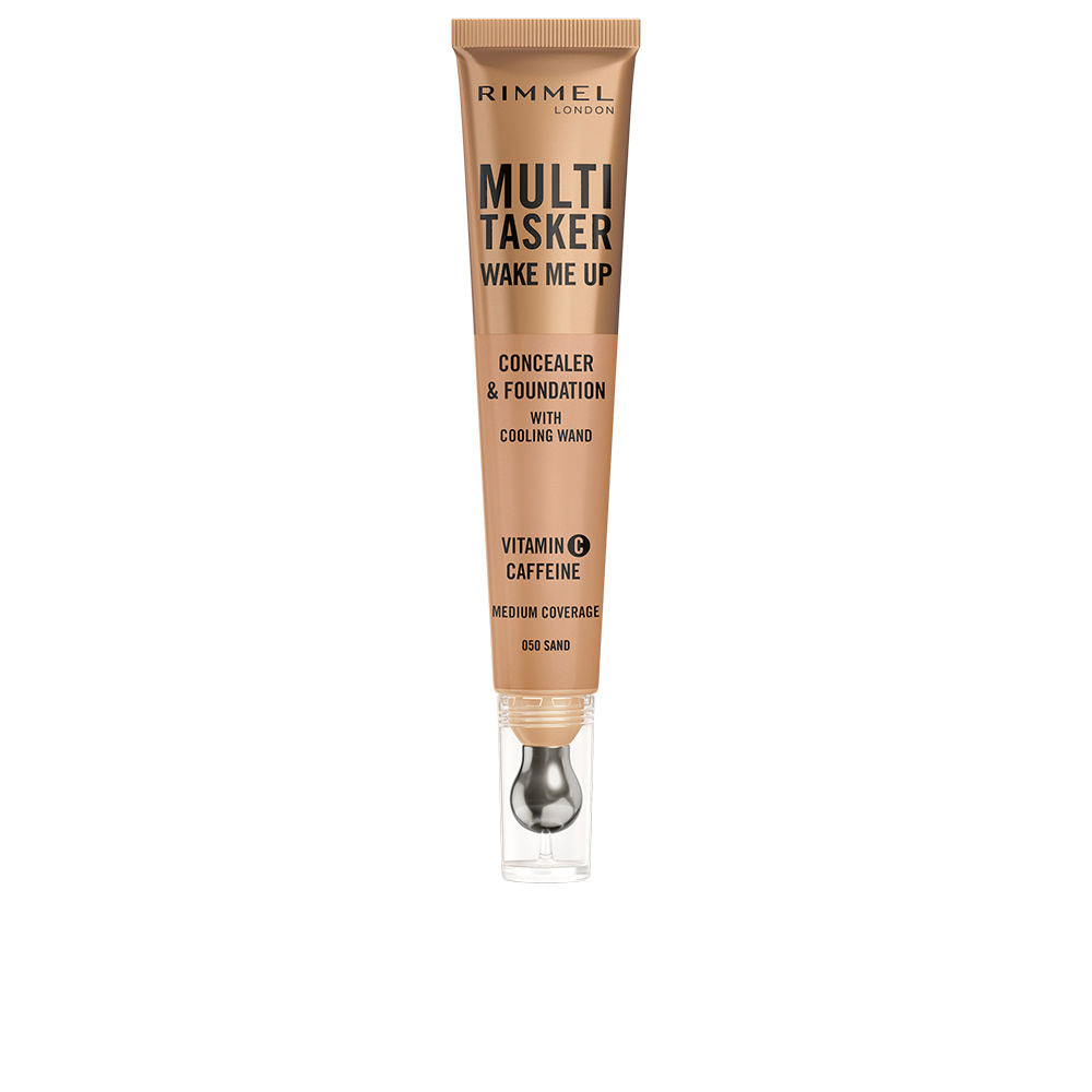 Rimmel London Multitasker Wake Me Up Concealer And Foundation Color Sand 20ml