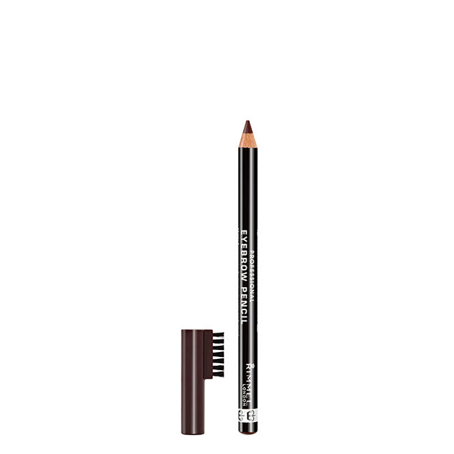 Rimmel London Professional Lápis de Sobrancelhas Cor 001 Dark Brown 1,4g