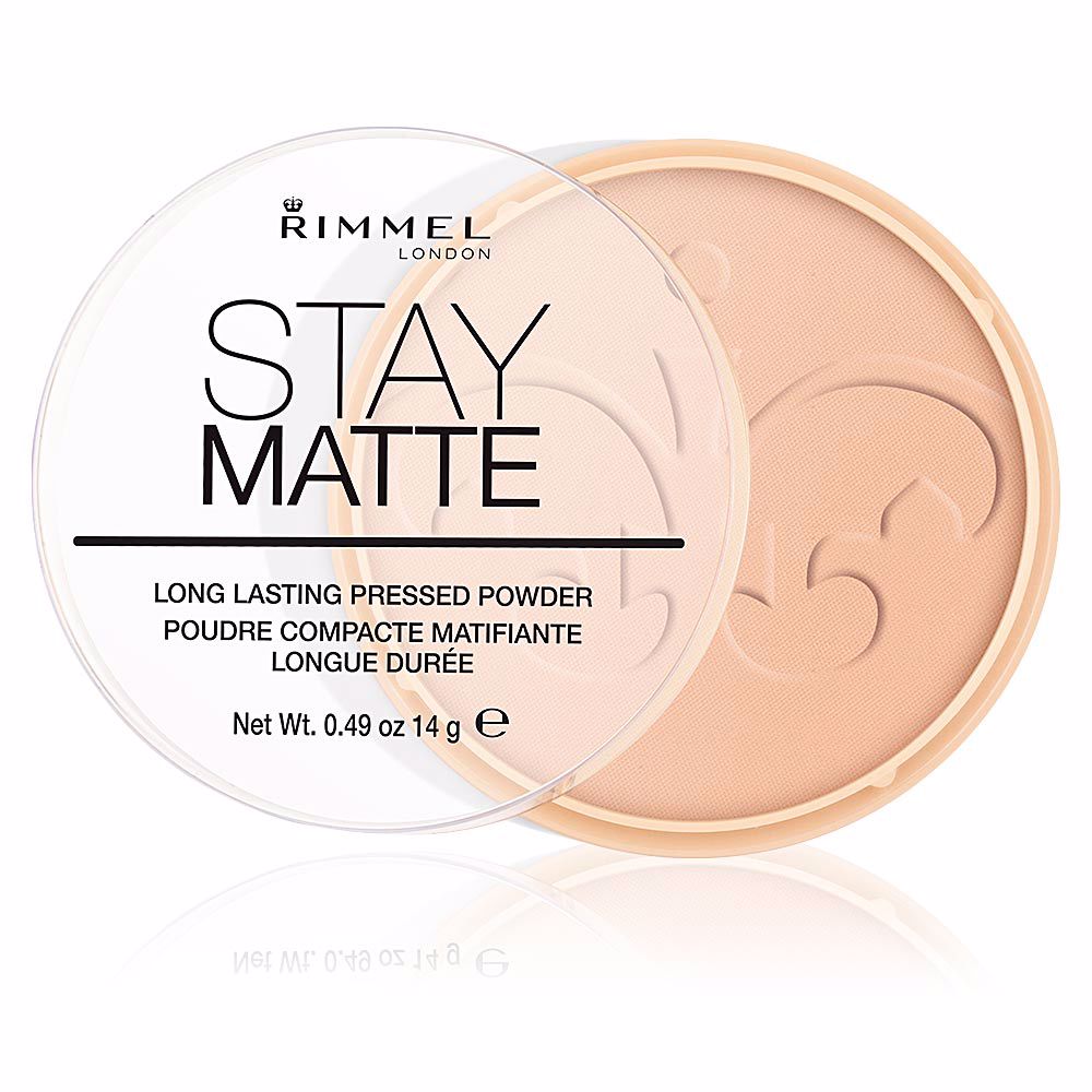 Rimmel London Stay Matte Pó Compacto Cor 005 Silky Beige