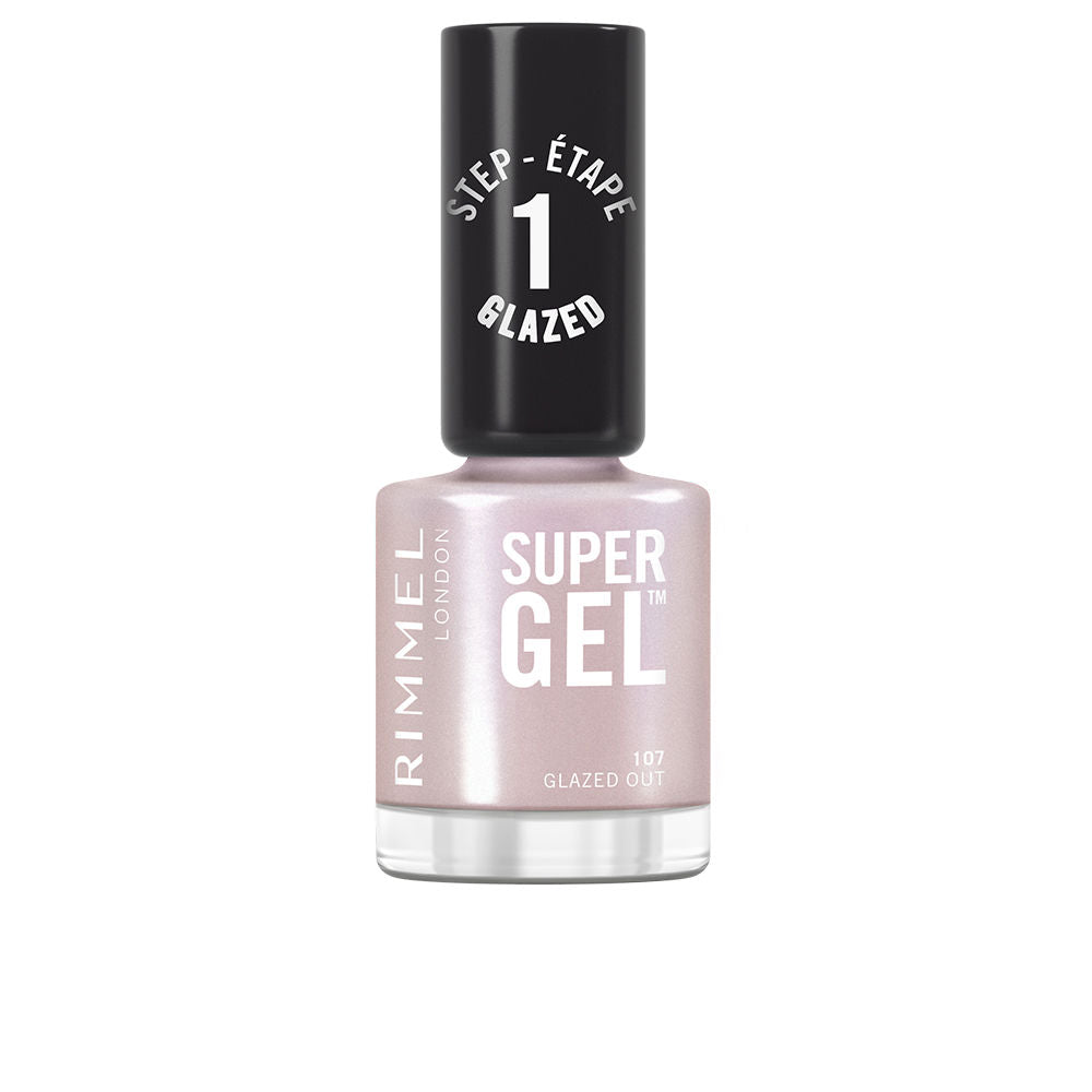 Rimmel London Super Gel Nail Polish Color 107 Glazed Out 12ml