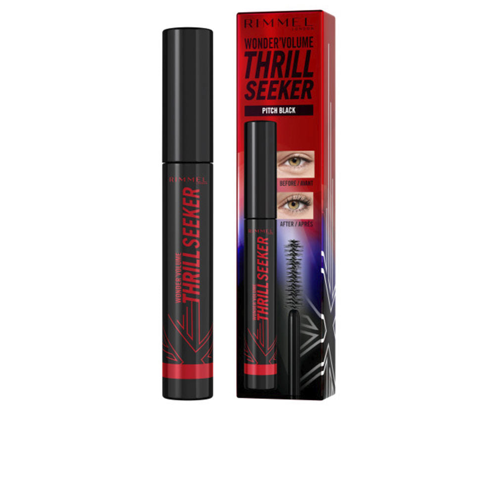 Rimmel London Wonder Volume Thrill Seeker Mascara Color 004 Pitch Black 8ml