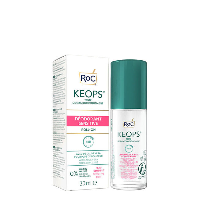 Desodorante roll-on RoC Keops Sensitive 30 ml
