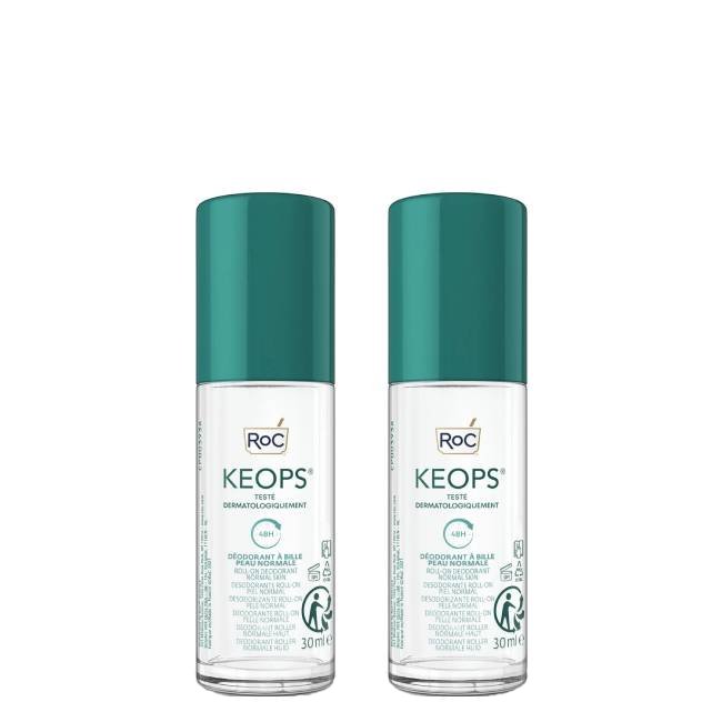 Desodorante roll-on RoC Keops Duo 2x30 ml