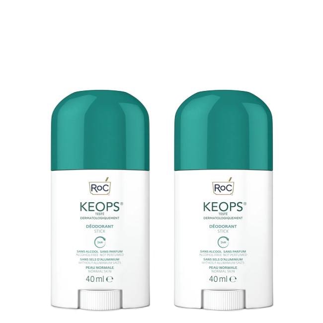 Desodorante en barra Roc Keops Duo 2x40 ml