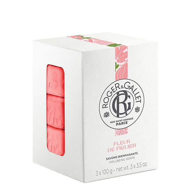 Roger & Gallet Fleur de Figuier Perfumed Soaps 3x100g