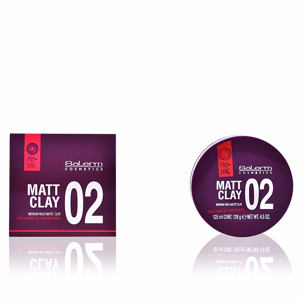 Salerm Matt Clay Argila Mate de Fixação Média 125ml