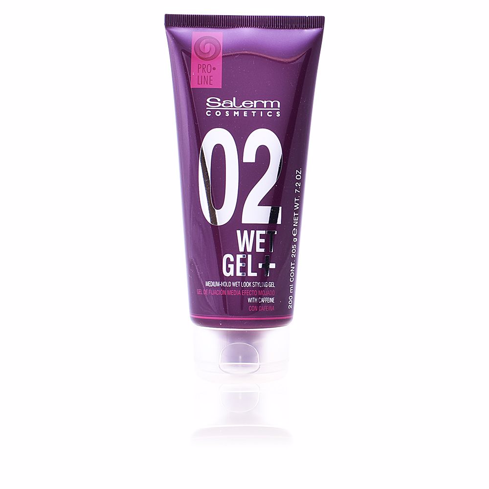 Salerm Wet Gel+ Gel de Fixação Média Efeito Molhado 200ml