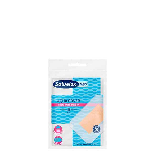 Salvelox Med Aqua Cover Pensos 76x54m 5un