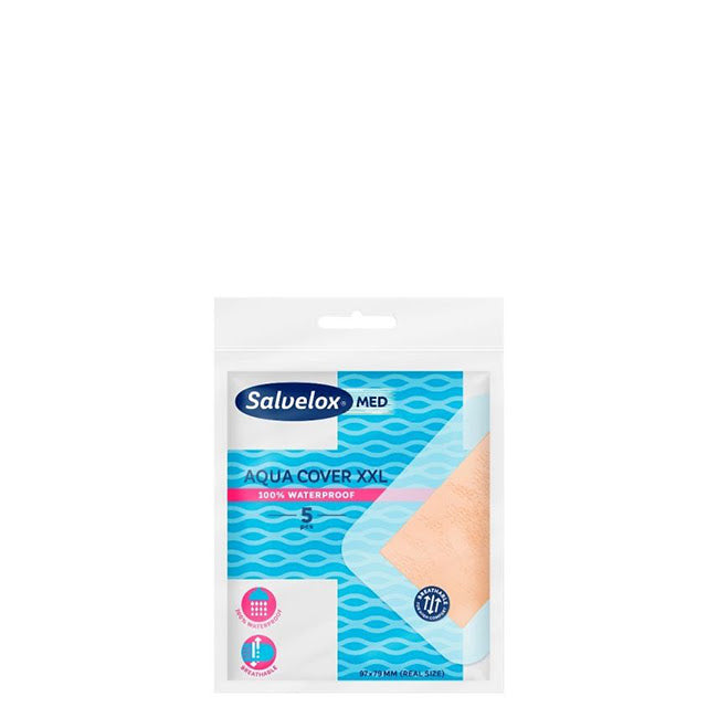 Salvelox Med Aqua Cover XXL 97x79mm Pensos x5
