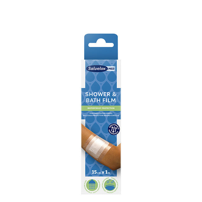 Salvelox Med Shower & Bath Film Película Protetora para Banho 15cm x 1m