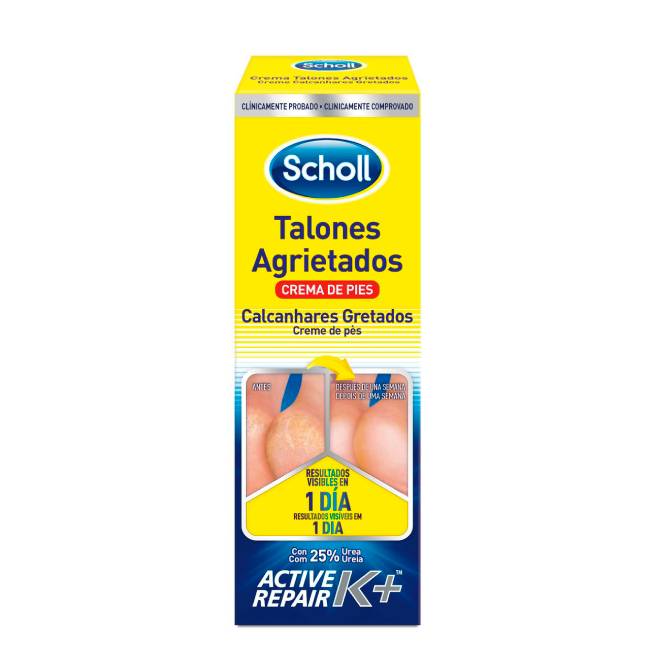 Scholl Calcanhares Gretados Creme 60g