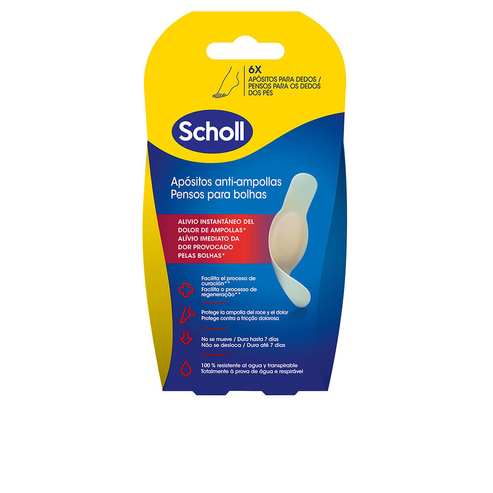 Scholl Anti-Blister Dressings For Fingers x6