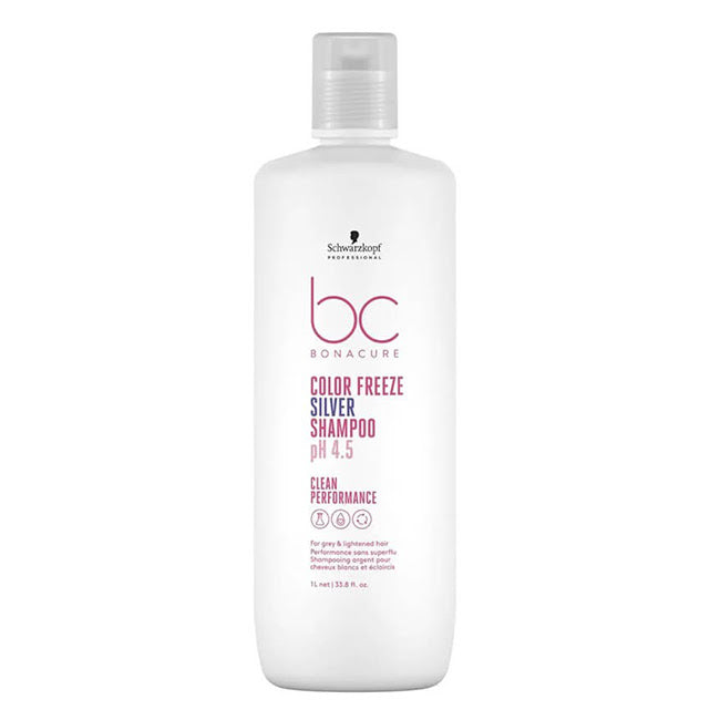 Schwarzkopf BC Color Freeze Silver Shampoo Cabelo Loiro 1000ml