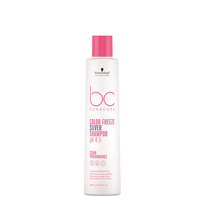 Schwarzkopf BC Color Freeze Silver Shampoo Cabelo Loiro 250ml