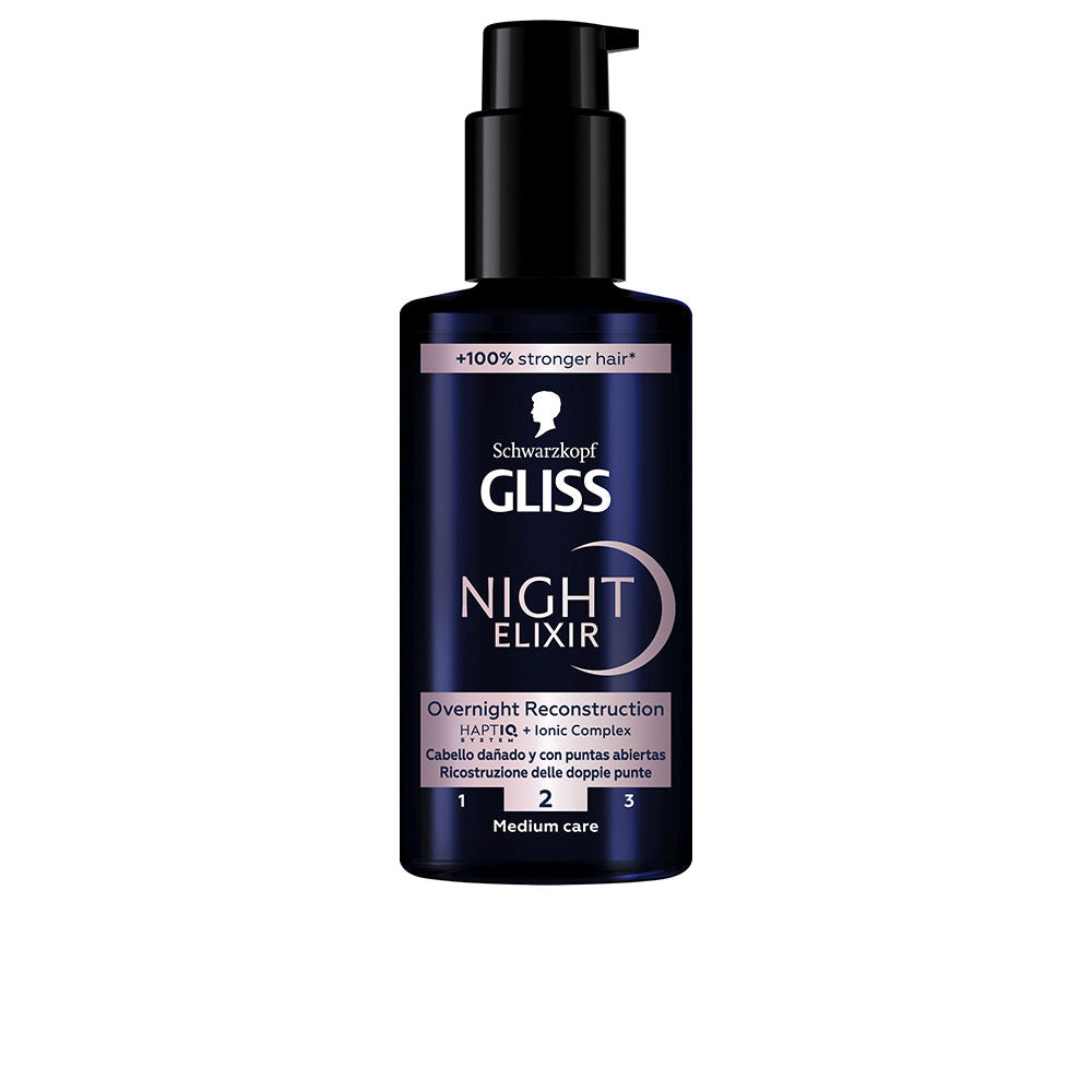 Schwarzkopf Gliss Night Elixir Sérum de Noite Reconstrutor 100ml