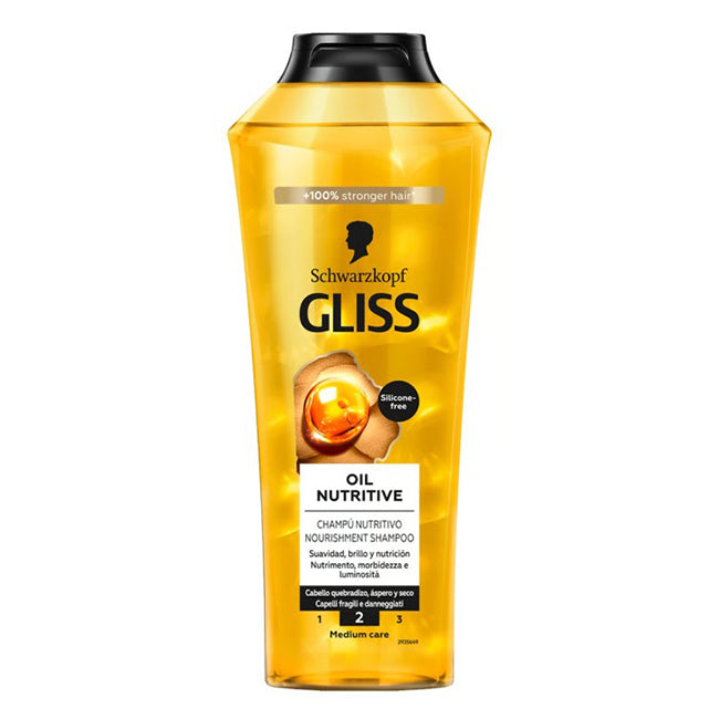 Schwarzkopf Gliss Oil Nutritive Champô 400ml