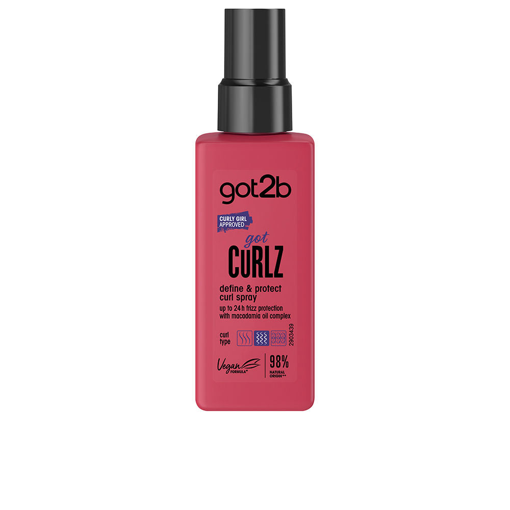 Schwarzkopf Got2B Got Curlz Spray de Definição e Proteção de Caracóis 150ml