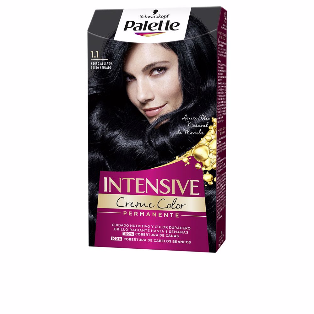 Schwarzkopf Palette Intensive Creme Coloração Permanente 1.1 Blue Black