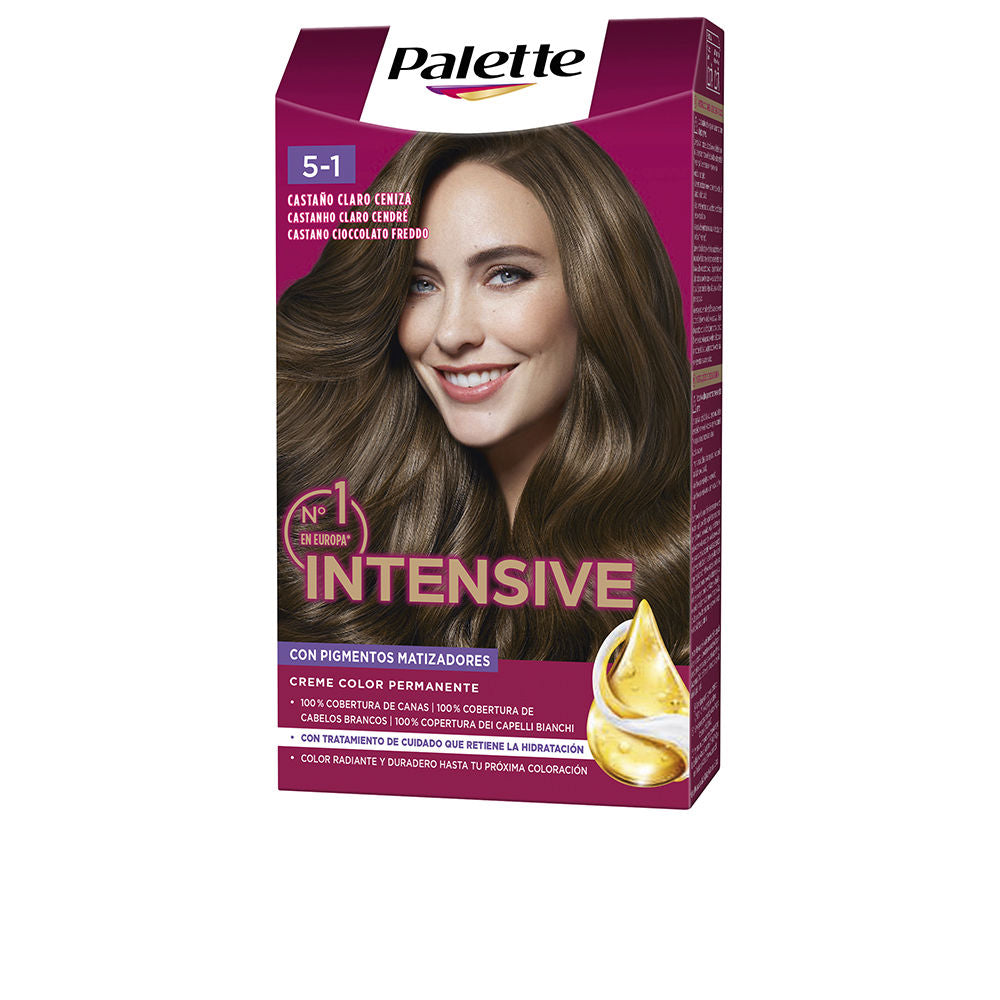 Schwarzkopf Palette Intensive Creme Permanent Color 5.1 Light Ash Brown