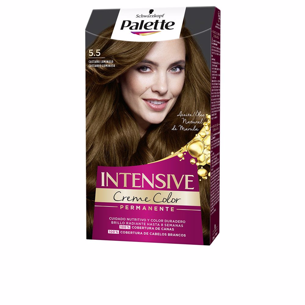 Schwarzkopf Palette Intensive Coloração Permanente Cor 5.5 Light Brown