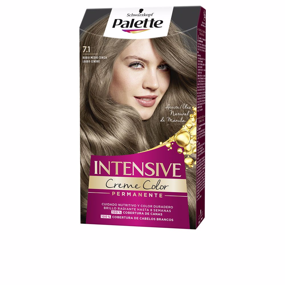 Schwarzkopf Palette Intensive Creme Permanent Color 7.1 Medium Ash Blonde