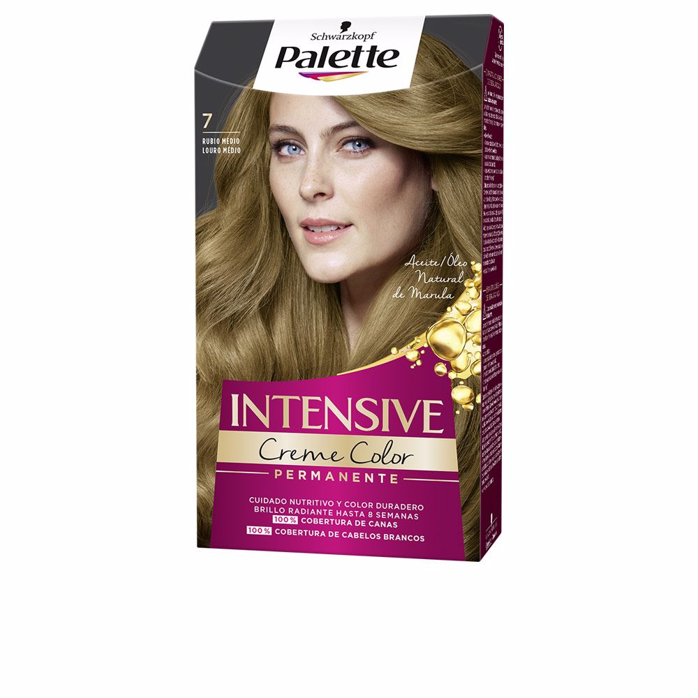 Schwarzkopf Palette Intensive Creme Permanent Color 7 Medium Blonde