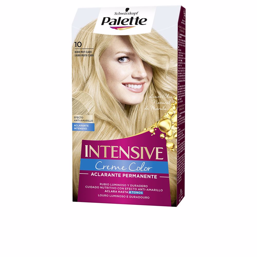 Schwarzkopf Palette Intensive Coloração Permanente 10 Light Blonde