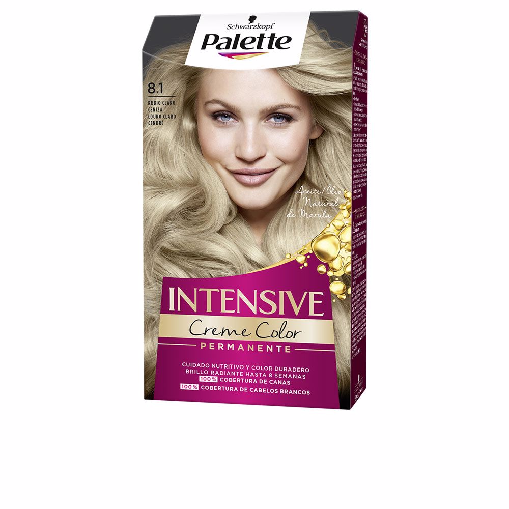 Schwarzkopf Palette Intensive Coloração Permanente 8.1 Ash Blonde