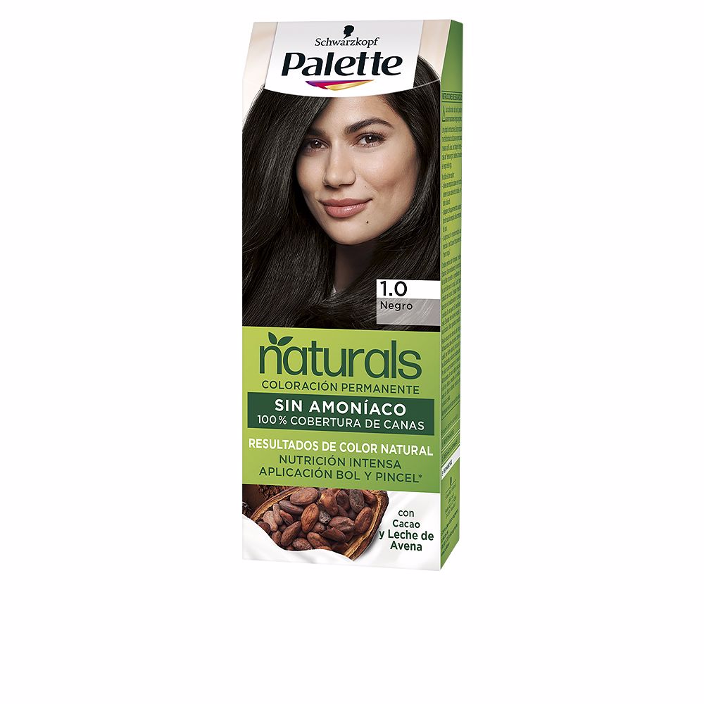 Schwarzkopf Palette Natural Coloração Permanente 1.0 Black
