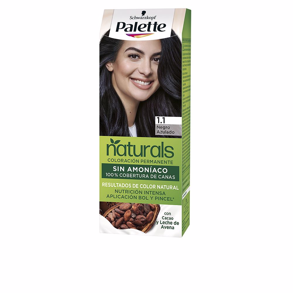 Schwarzkopf Palette Natural Coloração Permanente 1.1 Blue-black