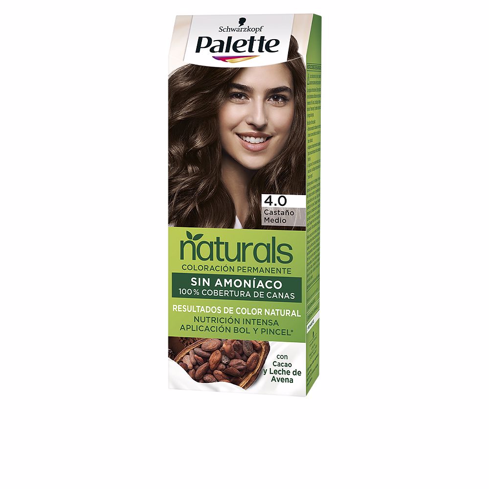 Schwarzkopf Palette Natural Coloração Permanente 4.0 Medium Brown