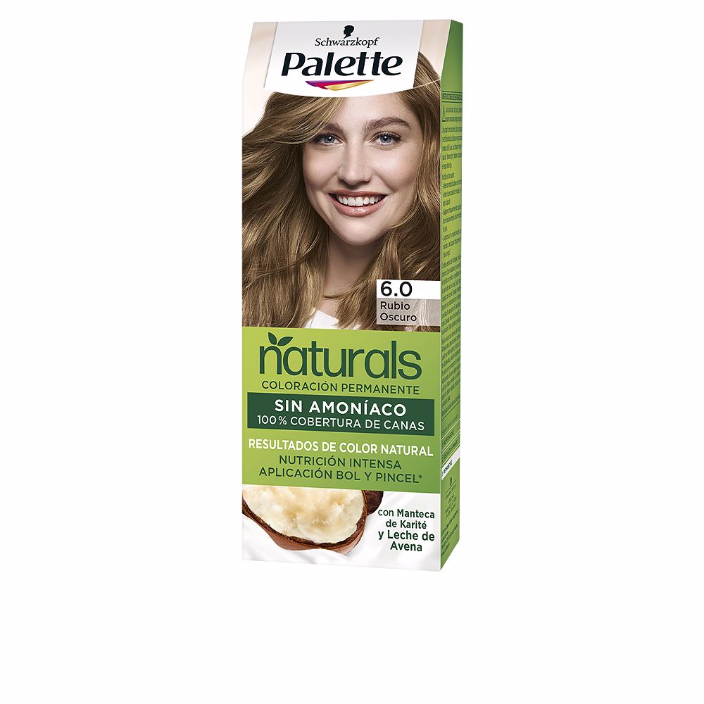 Schwarzkopf Palette Natural Coloração Permanente 6.0 Dark Blonde