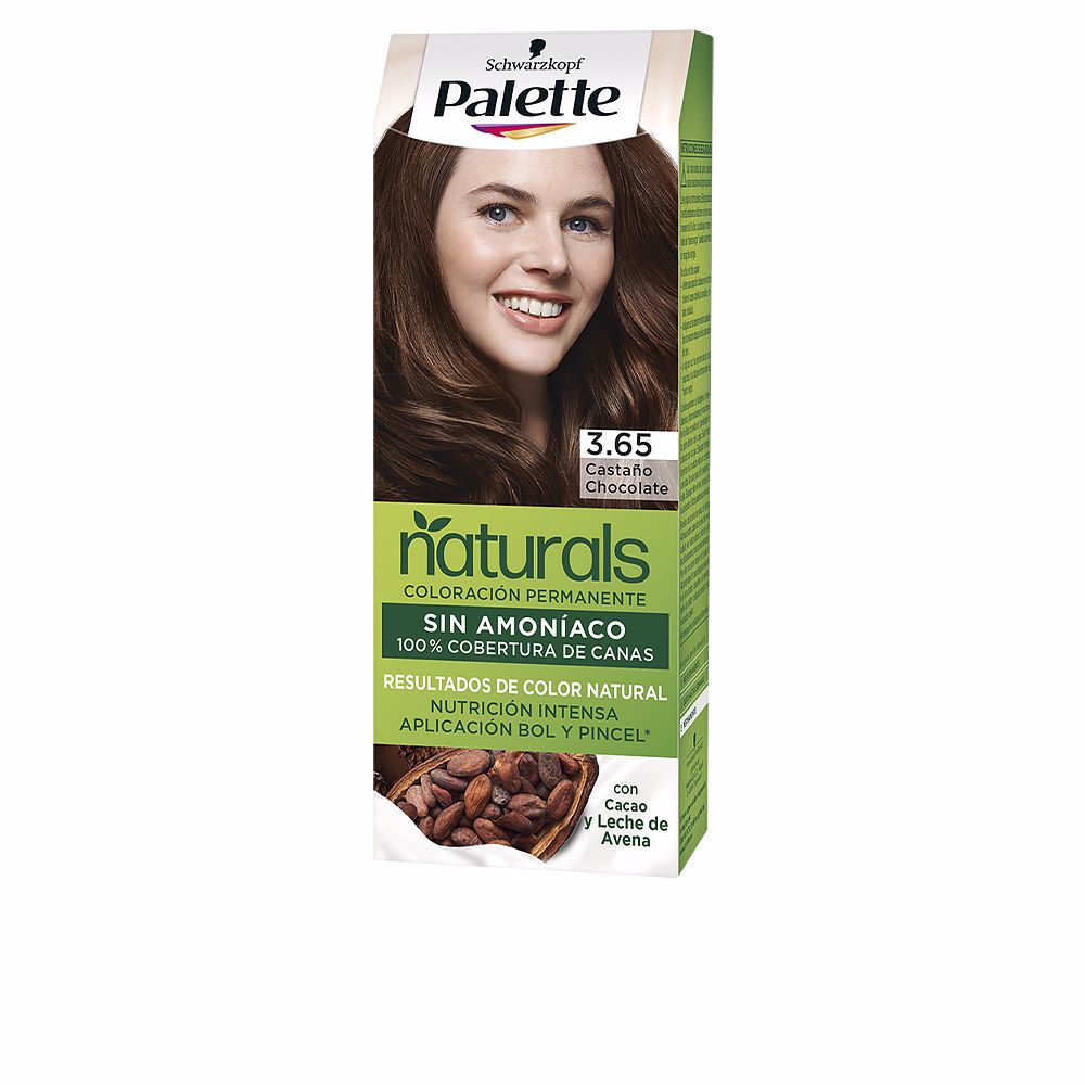 Schwarzkopf Palette Natural Coloração Permanente Brown Chocolate