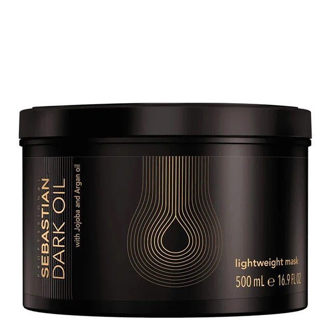 Sebastian Dark Oil Máscara de Cabelo Leve 500ml