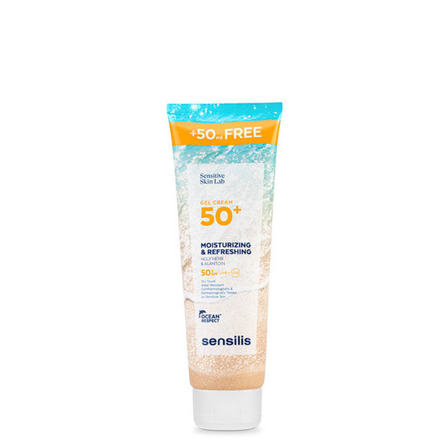 Sensilis Protector Solar Gel Crema Spf50+ Refrescante 250ml – imagen 2