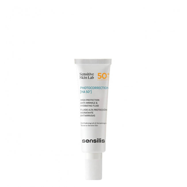 Sensilis Photocorrection [HA 50+] Fluido SPF50+ Antienvelhecimento 40ml