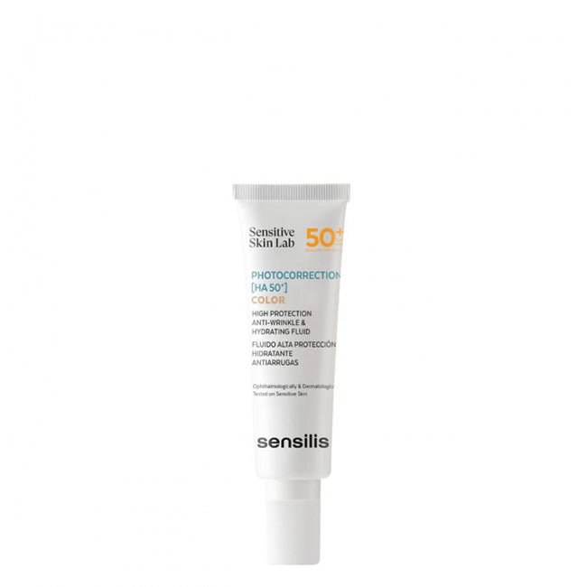 Sensilis Photocorrection [HA 50+] Fluido Antienvelhecimento SPF50+ Cor 40ml