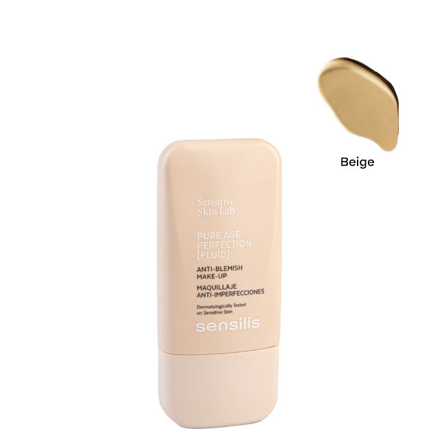 Sensilis Pure Age Perfection Fluid Base Cor 1 Beige 30ml