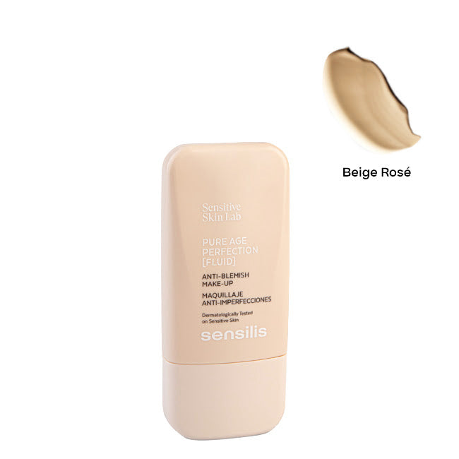 Sensilis Pure Age Perfection Fluid Base Cor 3 Beige Rosé 30ml