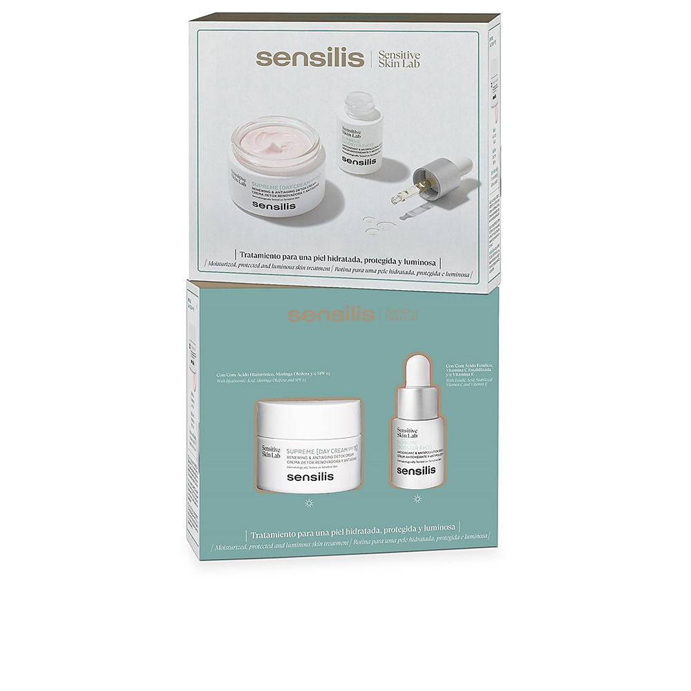 Set de regalo de crema de día Sensilis Supreme