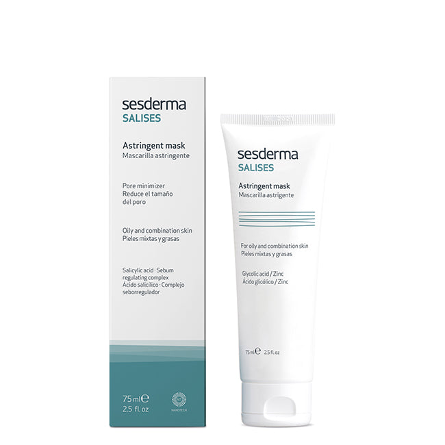 Sesderma Salises Máscara Adstringente Peles Oleosas e Acneicas 75ml