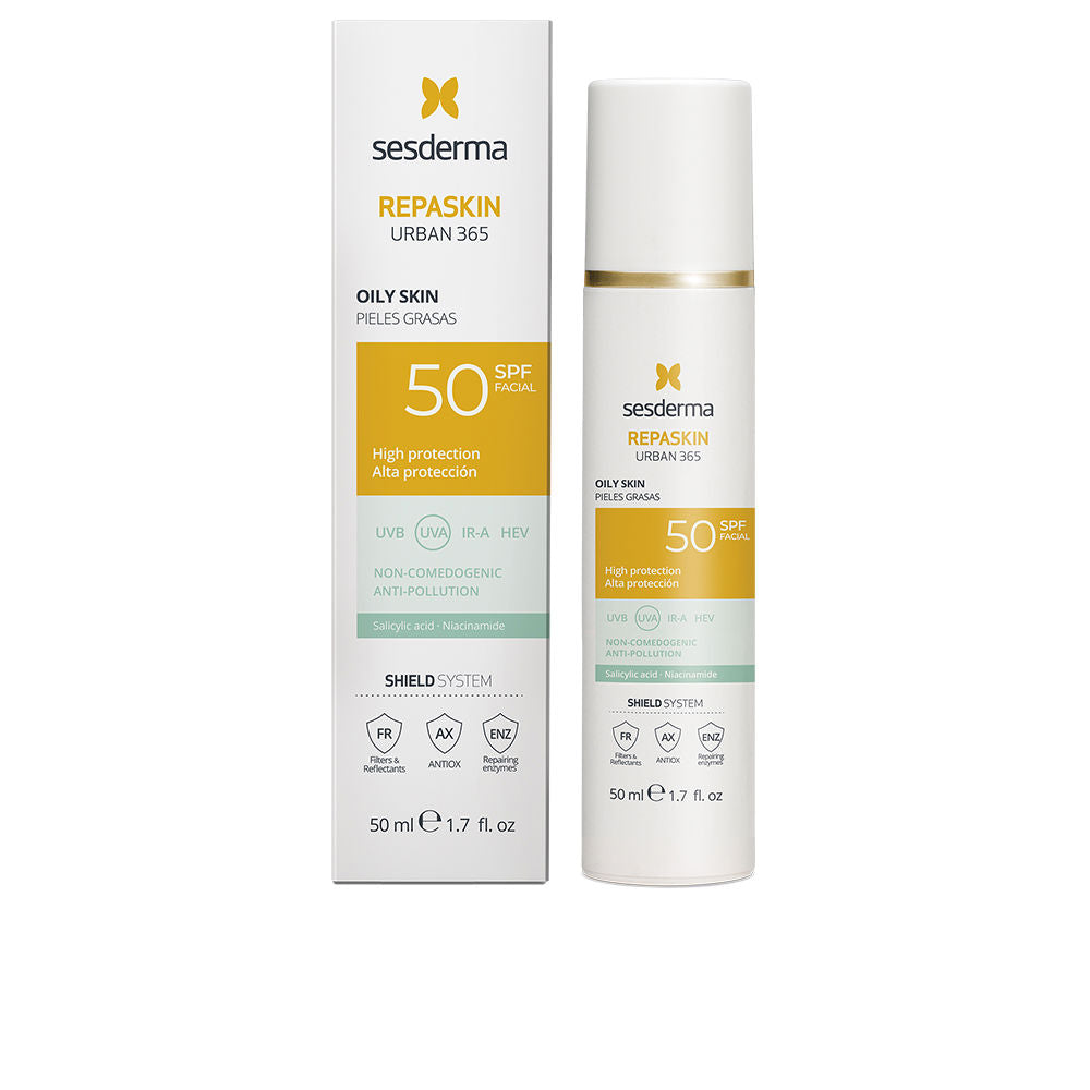 Sesderma Repaskin Urban 365 Photoprotector For Oily Skin SPF50 50ml
