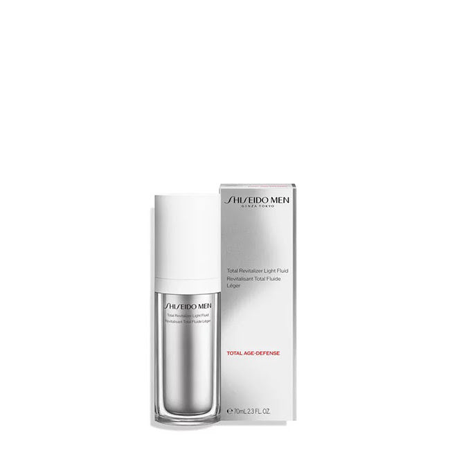 Shiseido Men Total Revitalizer Light Fluid Fluido Hidratante 70ml