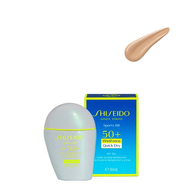 Shiseido Sun Care Sports Bb SPF50+ Medium Dark 12 g - 12 Mililitros