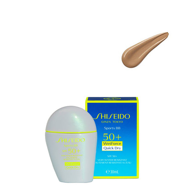Shiseido Sun Care Sports Bb Spf50+ #Very Dark 12 Gr - 12 Mililitros